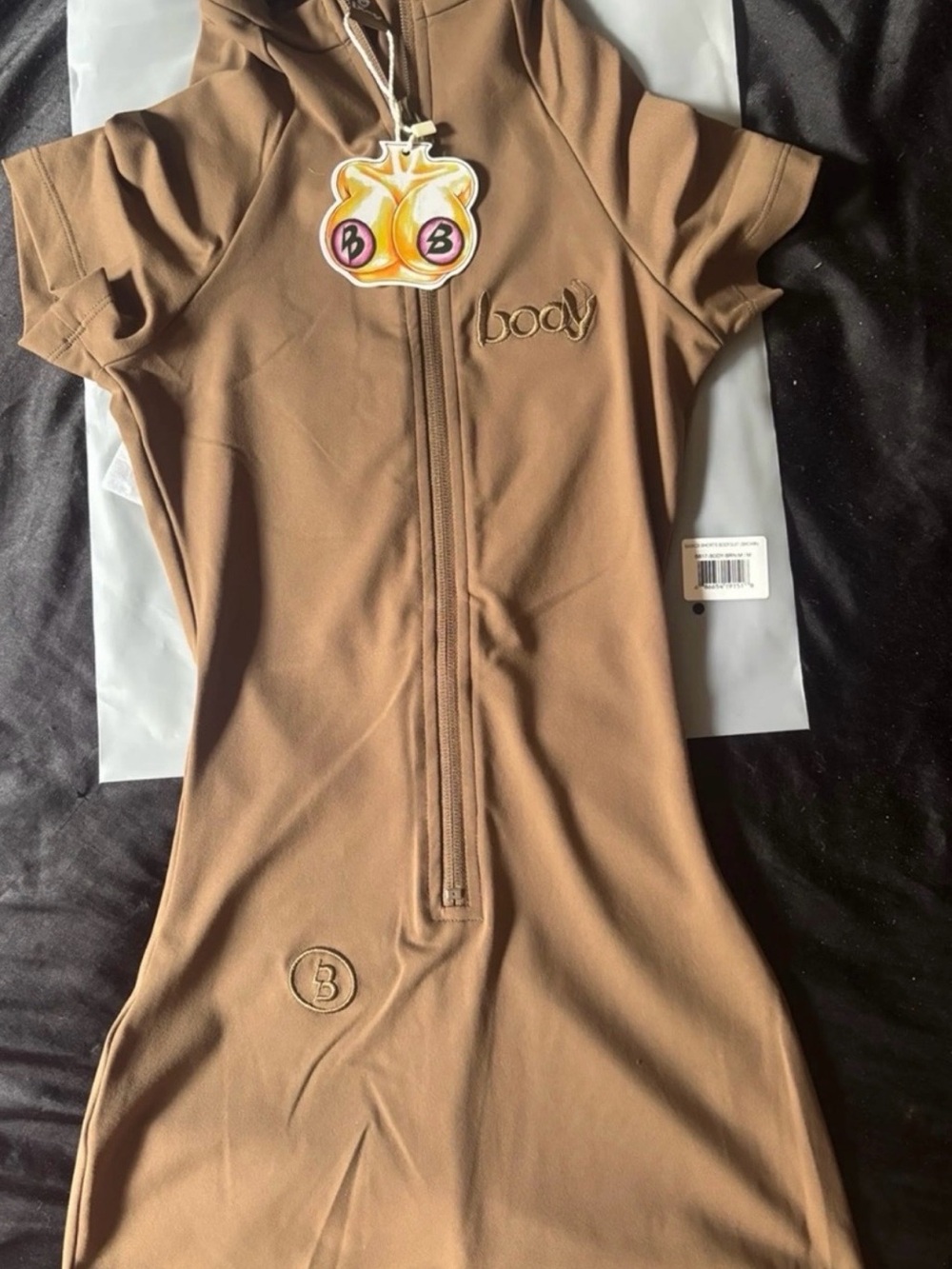 Body By Raven Tracy Romper in
Brown